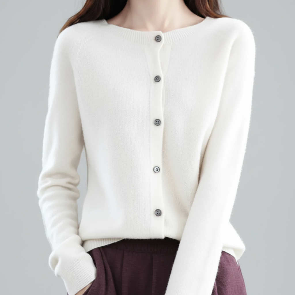 Womens Knitted Sweater Cardigan Warm - Image 2