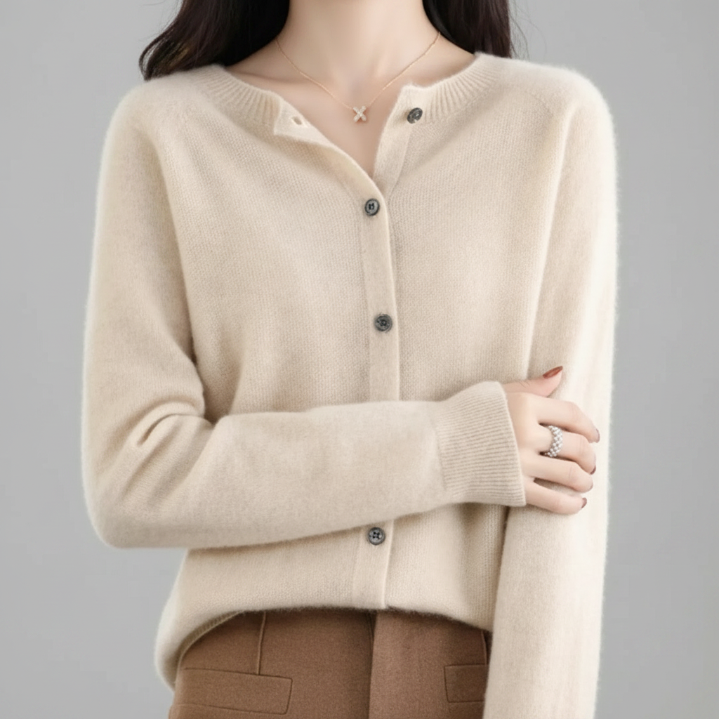 Womens Knitted Sweater Cardigan Warm - Image 8