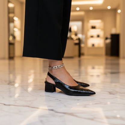 Women's Pumps Cushioned Insole Ergonomic Design - Image 3