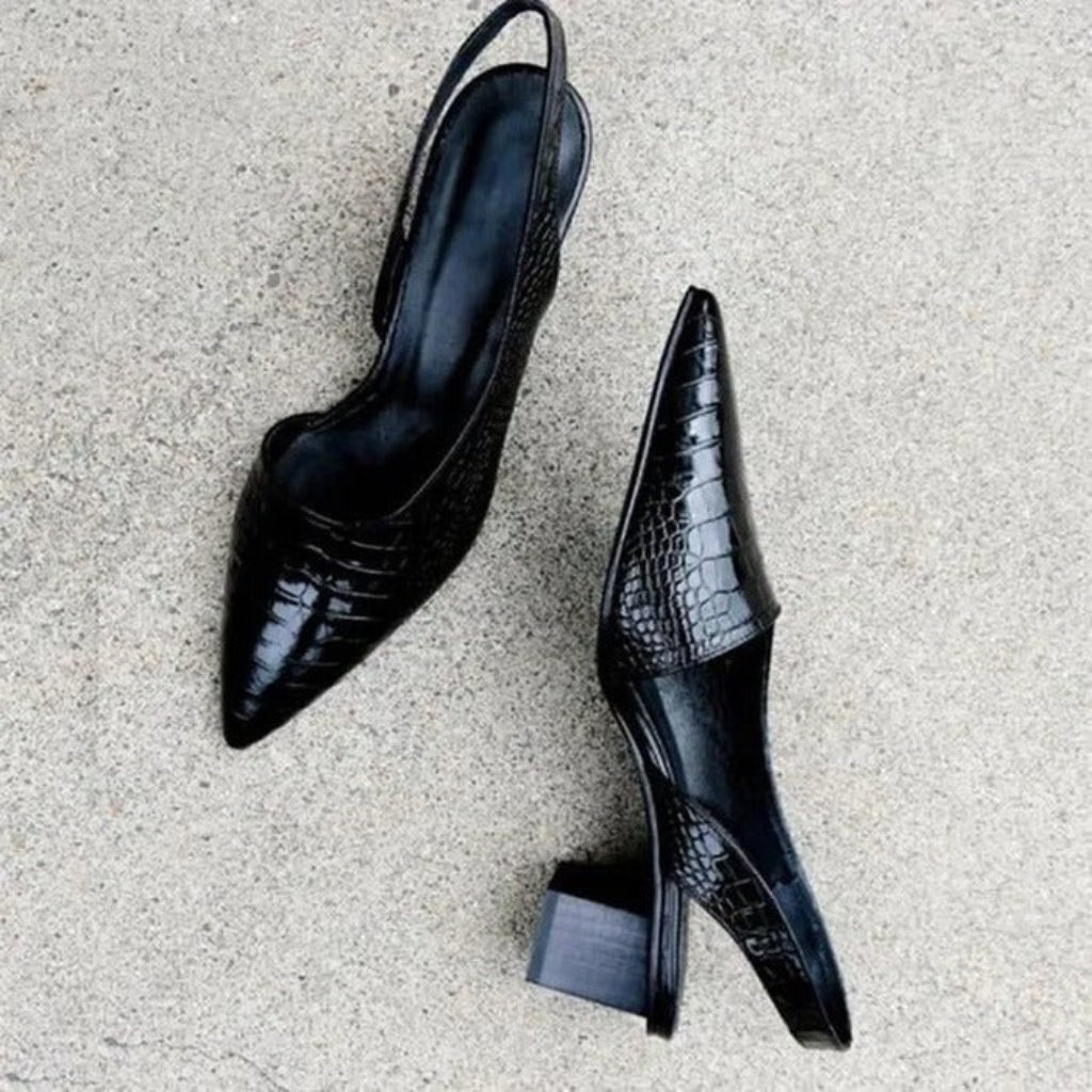 Women's Pumps Cushioned Insole Ergonomic Design - Image 4