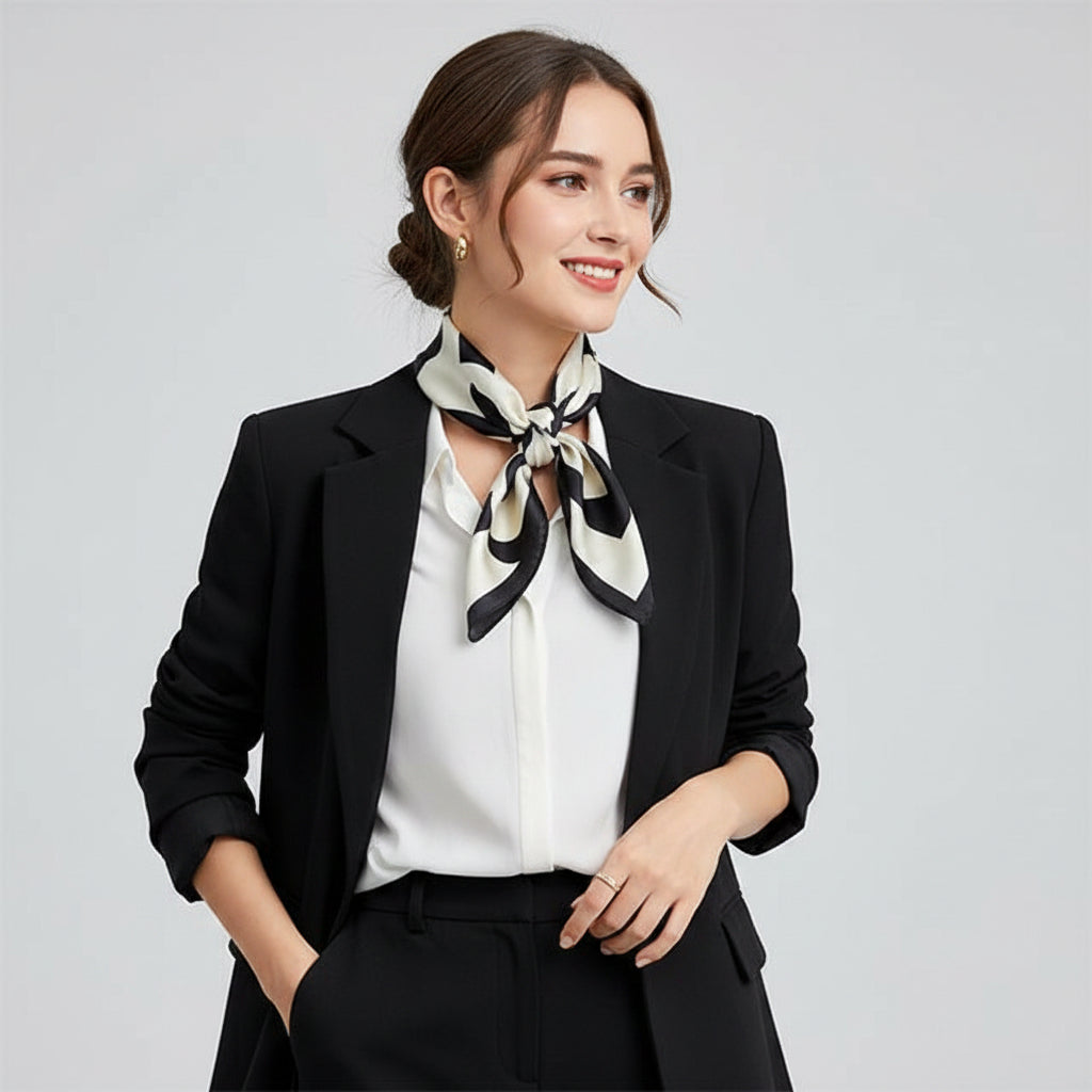 Womens Scarf Printed Design Fashion Accessory Versatile Wrap - Image 1