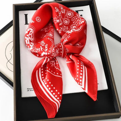 Womens Scarf Printed Design Fashion Accessory Versatile Wrap - Image 3