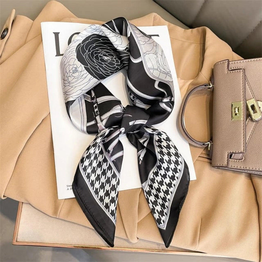 Womens Scarf Printed Design Fashion Accessory Versatile Wrap - Image 4