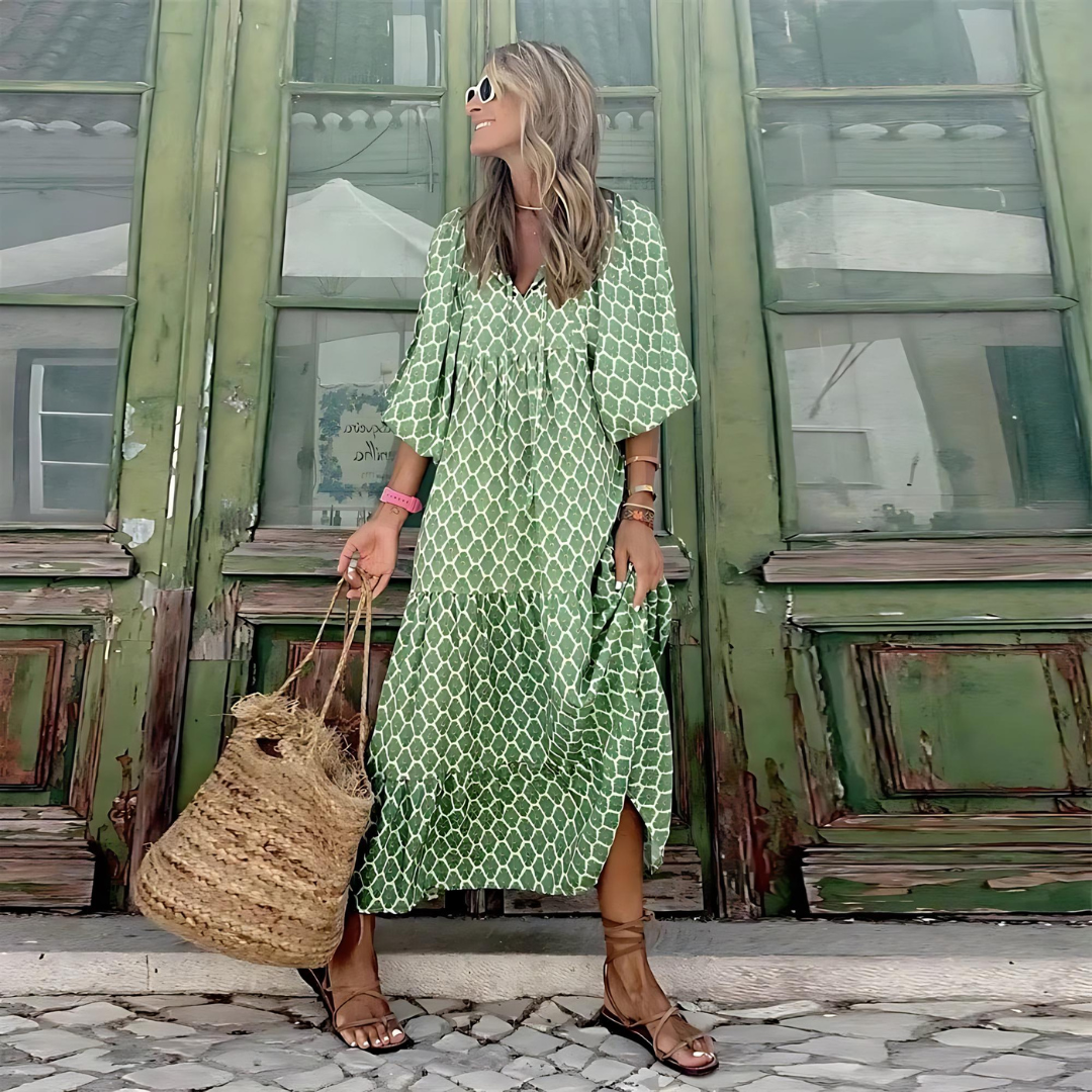 Women's Spring Dress Maxi Floral | Casual Dress - Image 6
