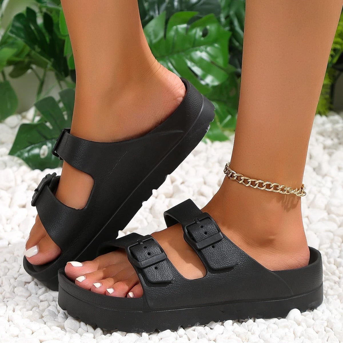 Women's Supportive Sandals Thick Sole Ergonomic | Footwear - Image 4