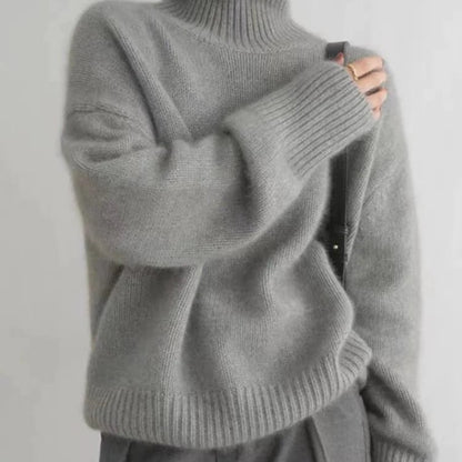 Womens Sweater Turtleneck Cashmere Winter Wear - Image 3