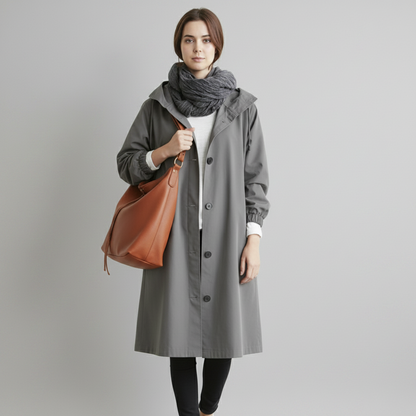 Women's Trench Coat Waterproof | Winter Coat - Image 11