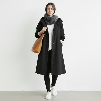 Women's Trench Coat Waterproof | Winter Coat - Image 12