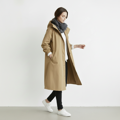 Women's Trench Coat Waterproof | Winter Coat - Image 2
