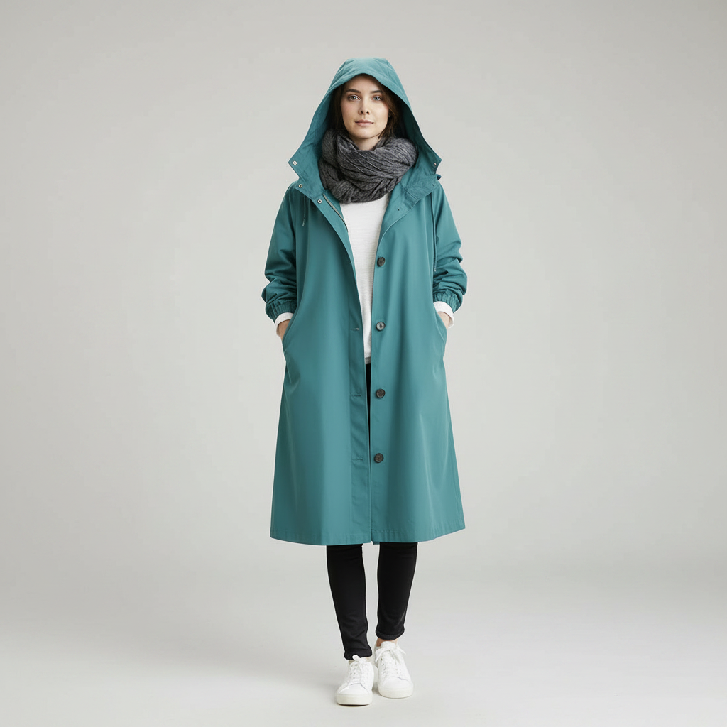 Women's Trench Coat Waterproof | Winter Coat - Image 6