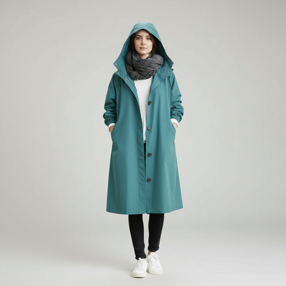 Women's Trench Coat Waterproof | Winter Coat - Image 6