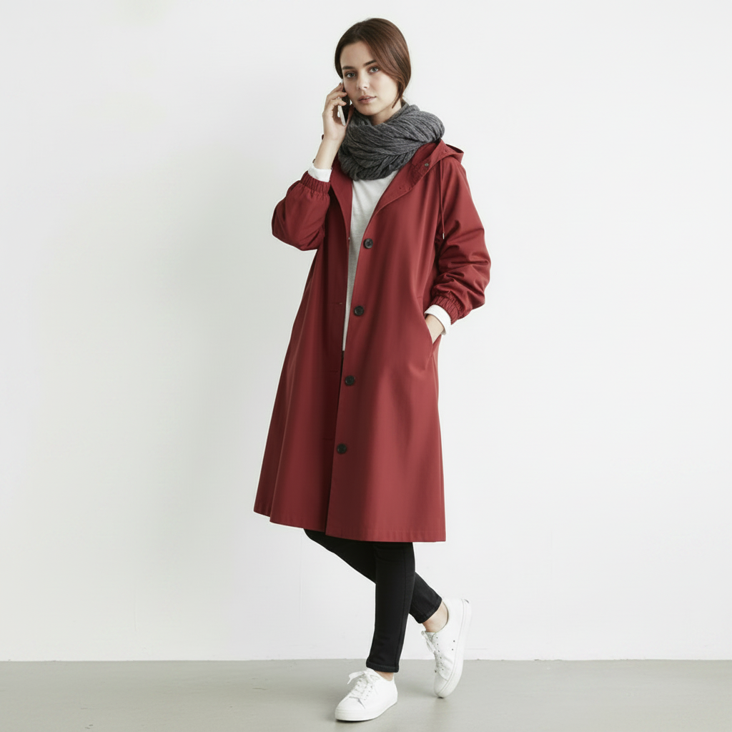 Women's Trench Coat Waterproof | Winter Coat - Image 7