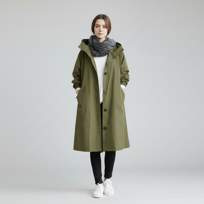 Women's Trench Coat Waterproof | Winter Coat - Image 8