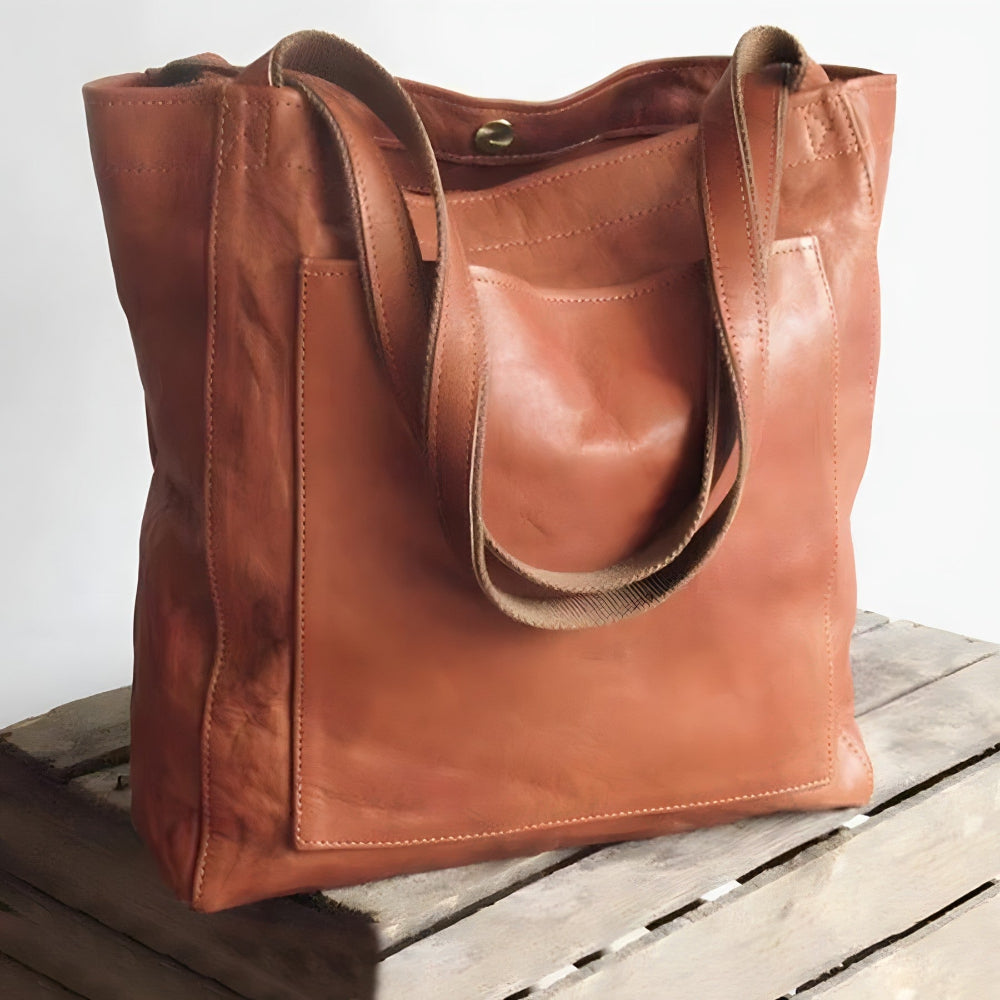 Women's Vintage Bag Everyday Tote | Fashion Handbag - Image 1