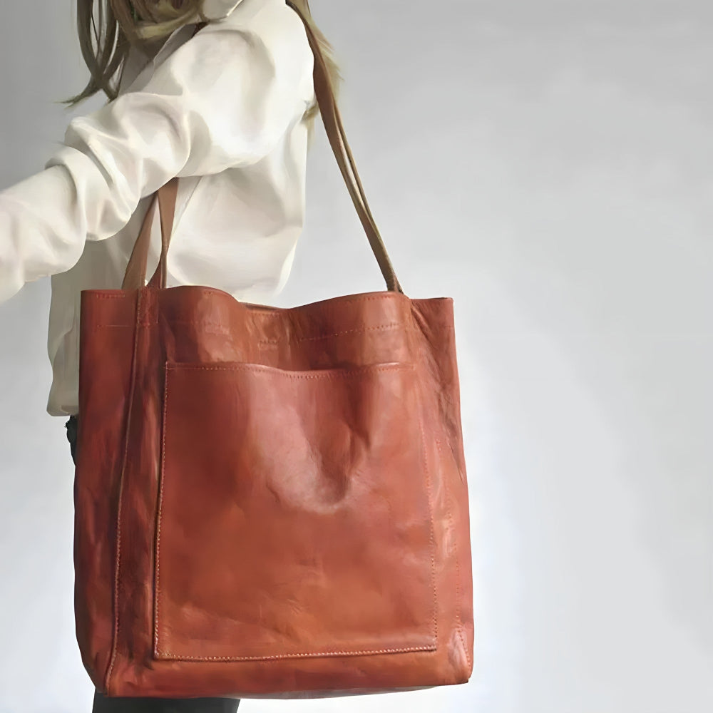 Women's Vintage Bag Everyday Tote | Fashion Handbag - Image 2