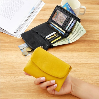 Women's Wallet Leather RFID Protection Slim Bifold Coin Pocket - Image 22