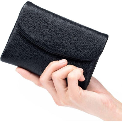 Women's Wallet Leather RFID Protection Slim Bifold Coin Pocket - Image 31