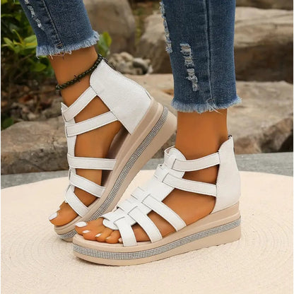 Women's Wedge Espadrille Sandals | Platform Sandals - Image 2