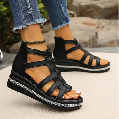 Women's Wedge Espadrille Sandals | Platform Sandals - Image 8