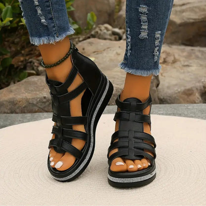 Women's Wedge Espadrille Sandals | Platform Sandals - Image 9