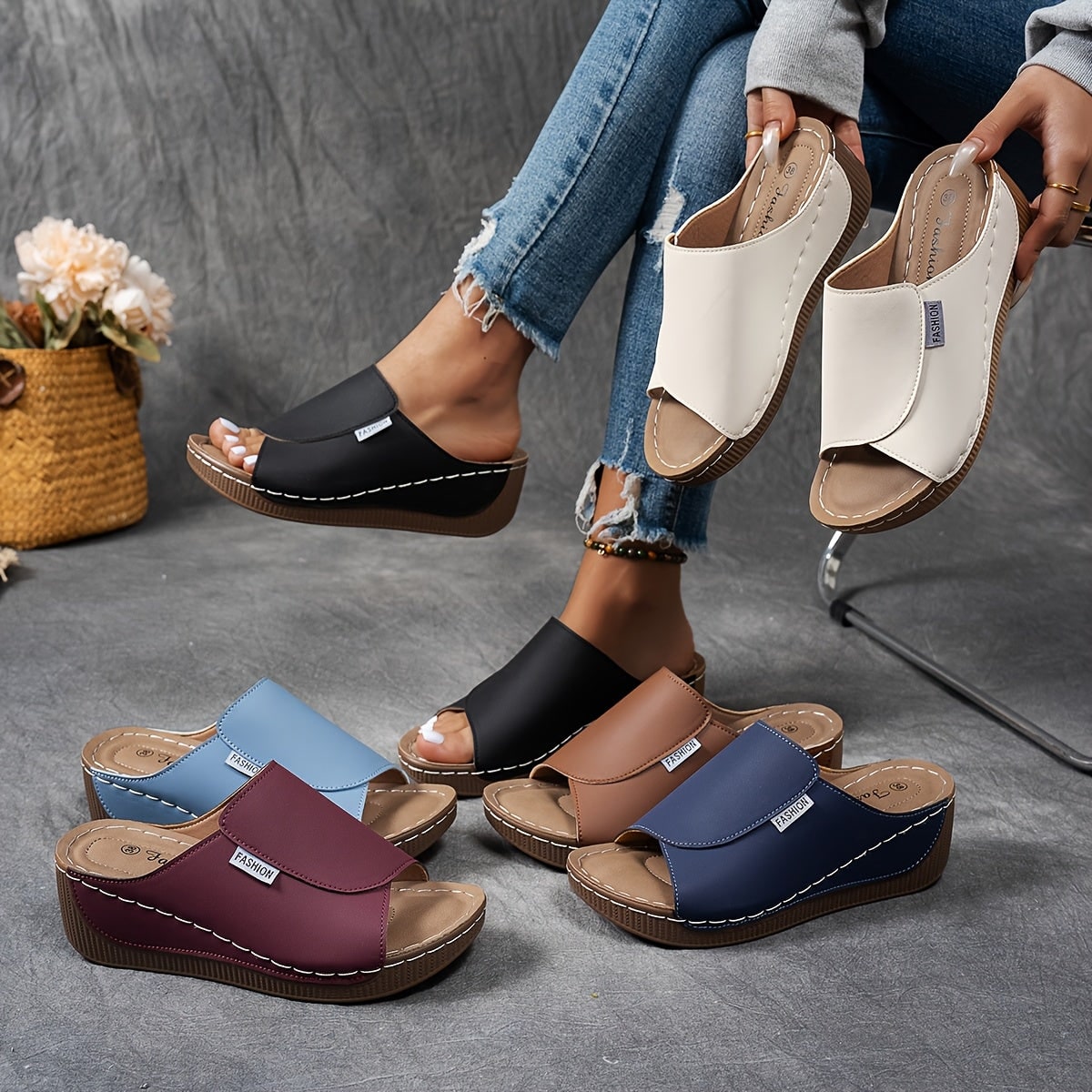 Women's Wedge Espadrille Sandals | Sandals - Image 12