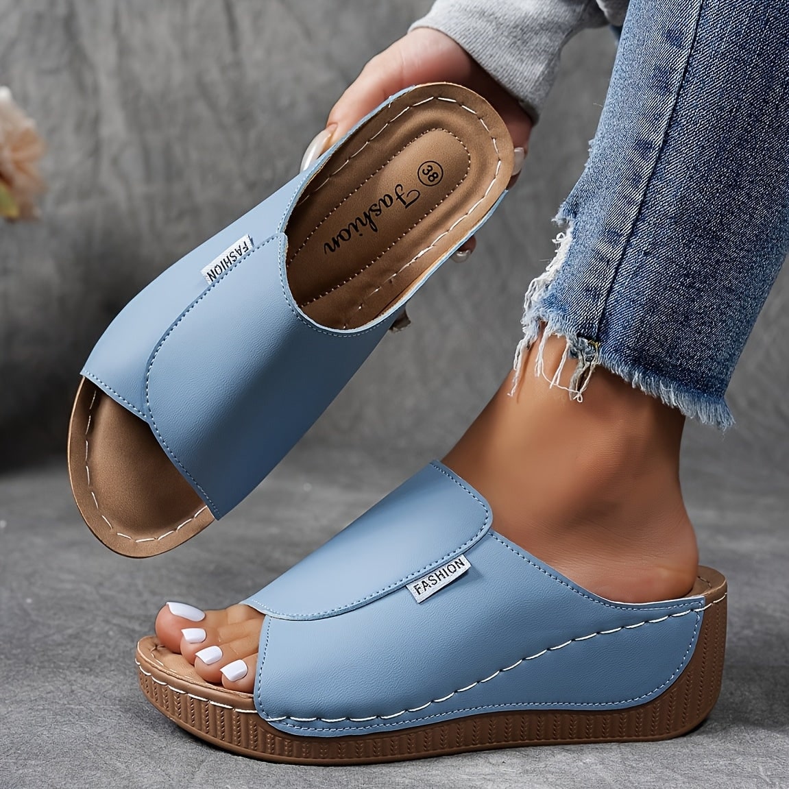 Women's Wedge Espadrille Sandals | Sandals - Image 5