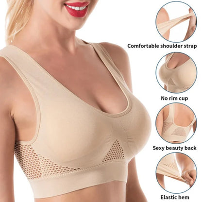 Women's Wireless Bra No Underwire | Support - Image 6