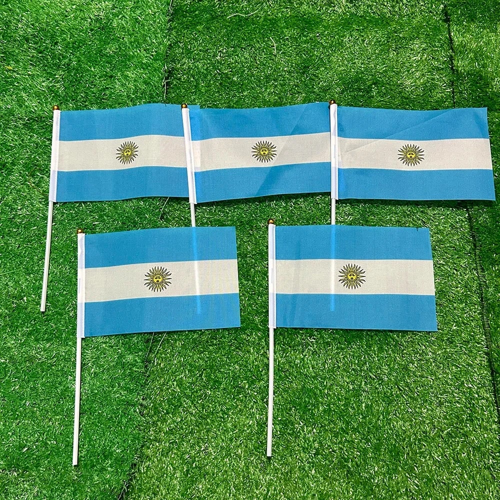 World Cup Argentina Flag National Flag Miniature - Image 2