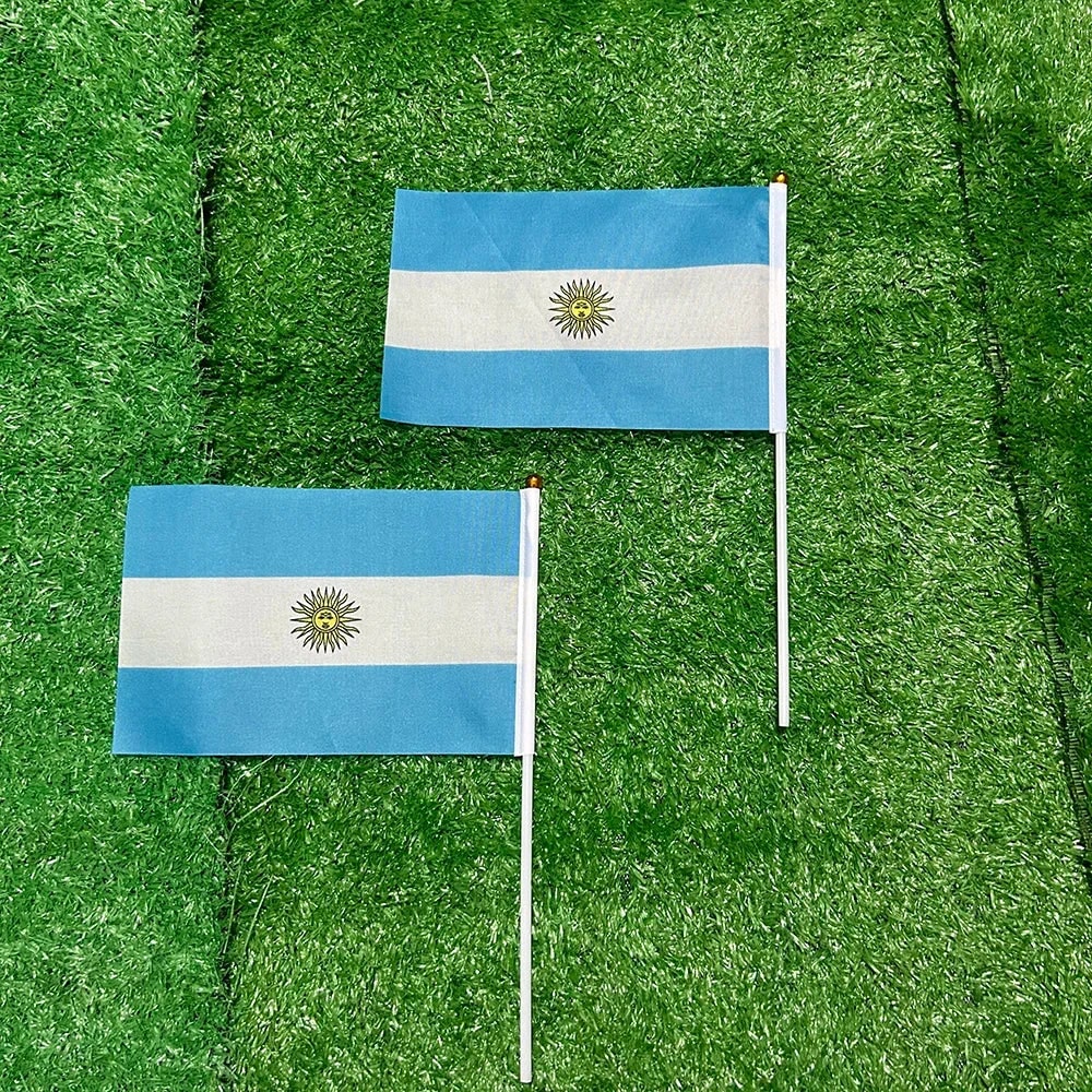 World Cup Argentina Flag National Flag Miniature - Image 3