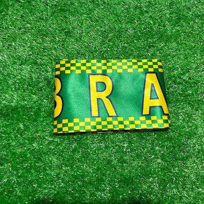 World Cup Brazil Flag Football Scarf Fringe Brazil Scarf - Image 4