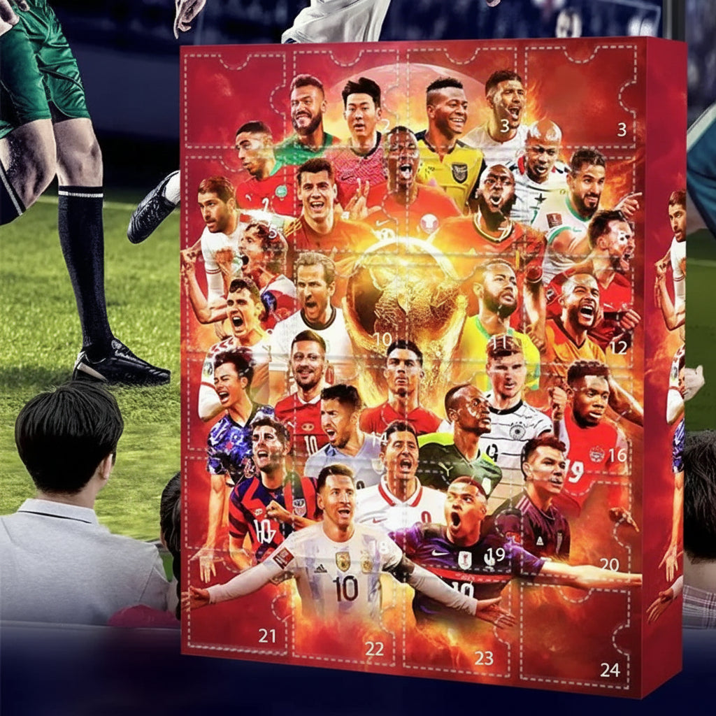 World Cup Womens Kids Advent Christmas Countdown Calendar Game - Image 3