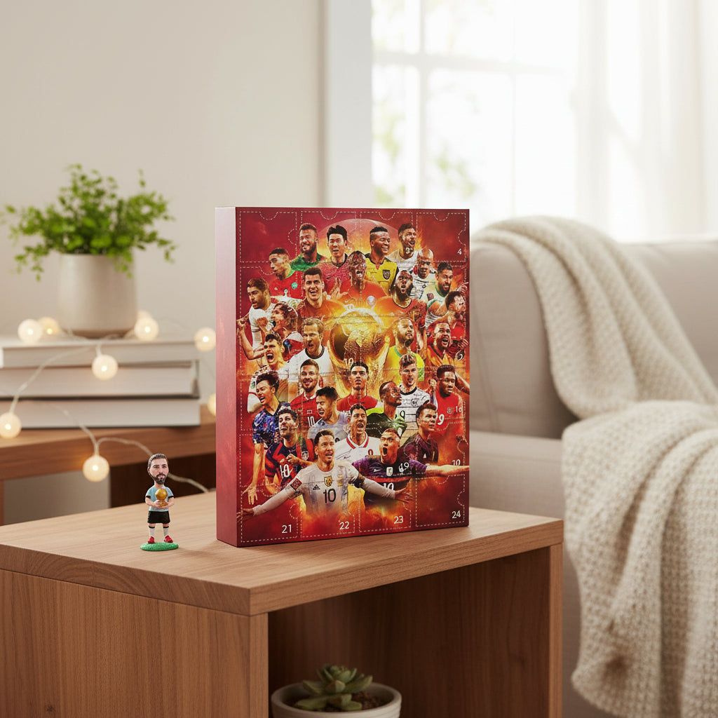 World Cup Womens Kids Advent Christmas Countdown Calendar Game - Image 6