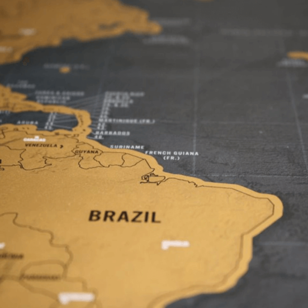World Map Scratch Off Travel Tracker - Image 4
