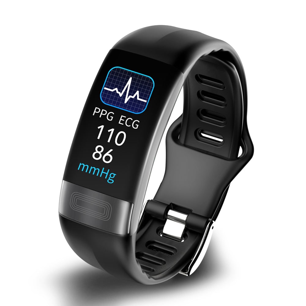 Wrist Blood Pressure Monitor Heart Rate Smartwatch - Image 1